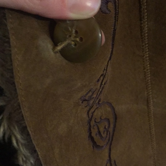 Vintage Guess Leather Coat - Picture 7 of 8